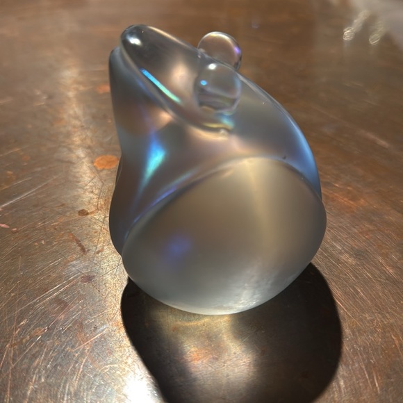 Irredescent hand-blown frog - Picture 4 of 6